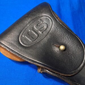 korean-war-leather-m-1911-black-holster-in-near-unissued-condition-dated-1951