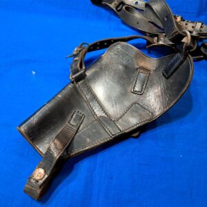 vietnam-war-era-leather-black-shoulder-holster-for-45-auto-pistol-colt-1911-nice-condition-with-1-repair