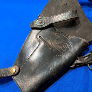 vietnam-war-era-leather-black-shoulder-holster-for-45-auto-pistol-colt-1911-nice-condition-with-1-repair
