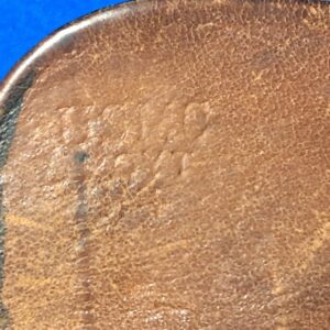 korean-war-marine-corps-shoulder-type-holster-dated-1944-dyed-black-for-service