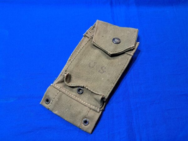 m14-mag-pouch vietnam-war-early-1962-dated-m-14-magazine-pouch-worn-by-the-Marine-corps-single-type
