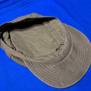 Vietnam-war-era-1962-dated-utility-hat-cotton-size-7-and-a-quarter-with-tag