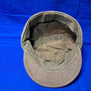 world-war-two-m-43-field-cap-soft-cover-with-bill-herring-bone-twill-size-about-7-and-quarter