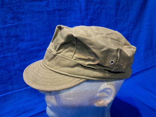 world-war-two-m-43-field-cap-soft-cover-with-bill-herring-bone-twill-size-about-7-and-quarter