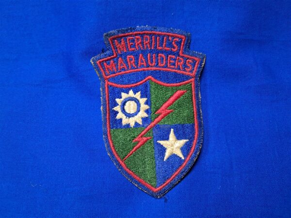 world-war-two-original-late-war-merril-marauder-sleeve-insignia-uniform-removed-excellent-conditon