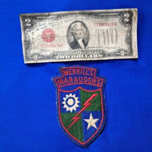 world-war-two-original-late-war-merril-marauder-sleeve-insignia-uniform-removed-excellent-conditon