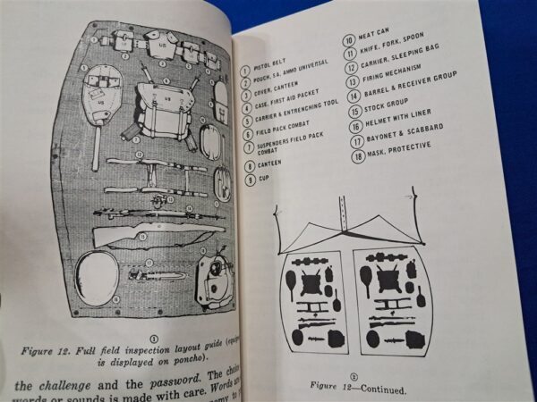 Army-manual-1969-dated-recruit-book-for-boot-cam- 8-week-course-basic-training-all-subjects-needed-for-vietnam