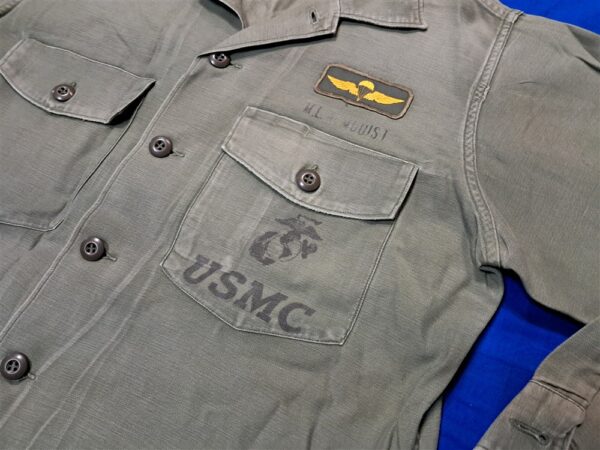 vietnam-war-united-states-marines-para-uniform-jacket-shirt-field-with-wings-and-named-dated-1967