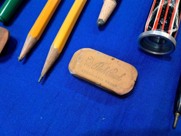 vietnam-war-pencil-set-to-fill-a-map-case-all-original-contents-pre-1969-markeers-erasures-and-pencils-with-pocket-clips