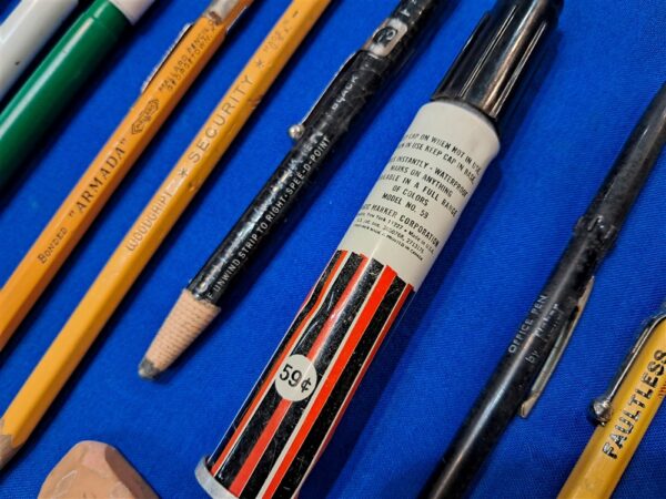 vietnam-war-pencil-set-to-fill-a-map-case-all-original-contents-pre-1969-markeers-erasures-and-pencils-with-pocket-clips