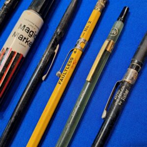 vietnam-war-pencil-set-to-fill-a-map-case-all-original-contents-pre-1969-markeers-erasures-and-pencils-with-pocket-clips