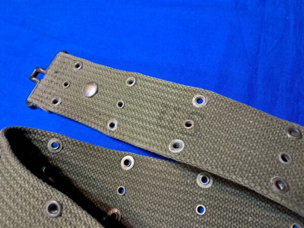 early-vietnam-war- pistol-belt-advisor-time-dated-1955-excellent-condition-with-brass-fittings