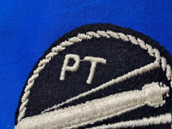 world-war-two-p-t-boat-patch-insignia-sleeve-united-states-navy-on-blue-black-wool-embroidered