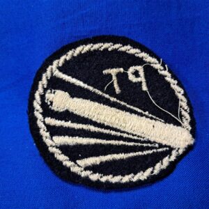 world-war-two-p-t-boat-patch-insignia-sleeve-united-states-navy-on-blue-black-wool-embroidered