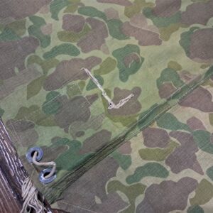 world-war-two-united-states-marines-shelter-half-frog-camo-design-excellent-condition-1-small-tear