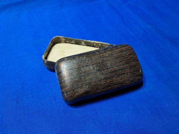 world-war-two-bakelite-soap-container-with-fake-wooden-finish-includes-original-soap-bar