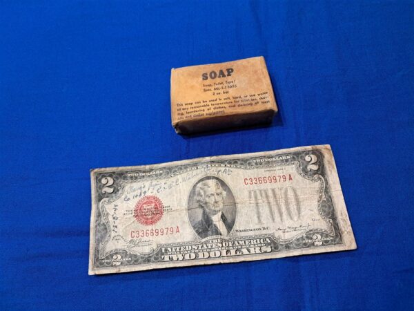 vietnam-war-5-in-1-type-one-small-soap-bar-in-wax-paper-wrapper-field-ration-large-type