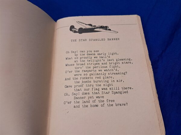 world-war-two-song-book-from-sioux-fals-army-air-corps-field-pocket-sized
