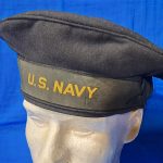 world-war-two-navy-cap-tally-pattern-enlisted-dark-blue-black-wool-large-size-7.5