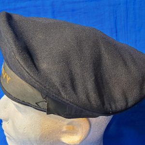 world-war-two-navy-cap-tally-pattern-enlisted-dark-blue-black-wool-large-size-7.5