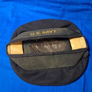 world-war-two-navy-cap-tally-pattern-enlisted-dark-blue-black-wool-large-size-7.5