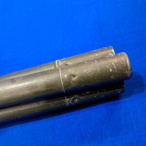 world-war-two-set-of-3-tent-pole-for-shelter-halfs-with-the-original-tie-guide-rope-1944-and-1945-dated mix