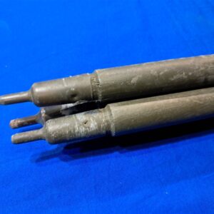 world-war-two-set-of-3-tent-pole-for-shelter-halfs-with-the-original-tie-guide-rope-1944-and-1945-dated mix