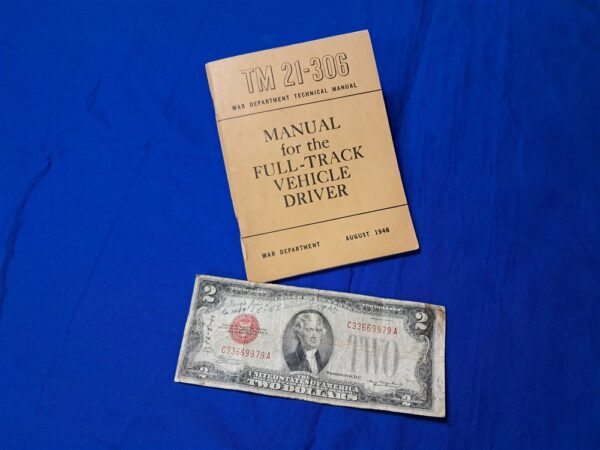 post-world-war-two-technical-manual-for-the-track-vehicle-driver-tanks-dated-1946-soft-cover-pocket-sized