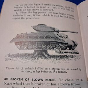 post-world-war-two-technical-manual-for-the-track-vehicle-driver-tanks-dated-1946-soft-cover-pocket-sized