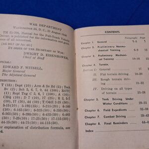 post-world-war-two-technical-manual-for-the-track-vehicle-driver-tanks-dated-1946-soft-cover-pocket-sized