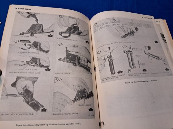 vietnam-war-technical-manual-1005-222-for-the-M-1-rifle-and-sniper-version-1969-dated