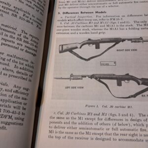 1953-dated-technical-manual-for-the-m-1-carbine-brek-down-and-repair-korean-war-printed-1276