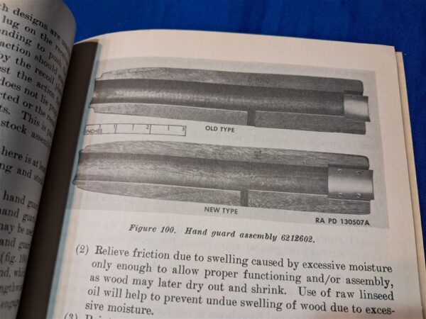 1953-dated-technical-manual-for-the-m-1-carbine-brek-down-and-repair-korean-war-printed-1276