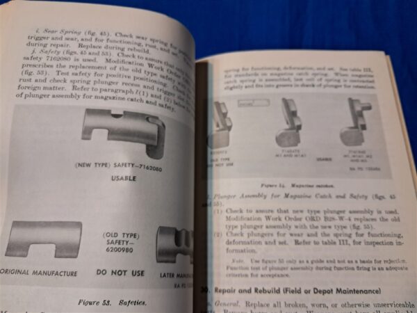 1953-dated-technical-manual-for-the-m-1-carbine-brek-down-and-repair-korean-war-printed-1276