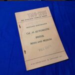 1947-dated-technical-manual-for-the-m-1911-pistol-armory-level-diagrams-for-the-repair-of-weapon-1295