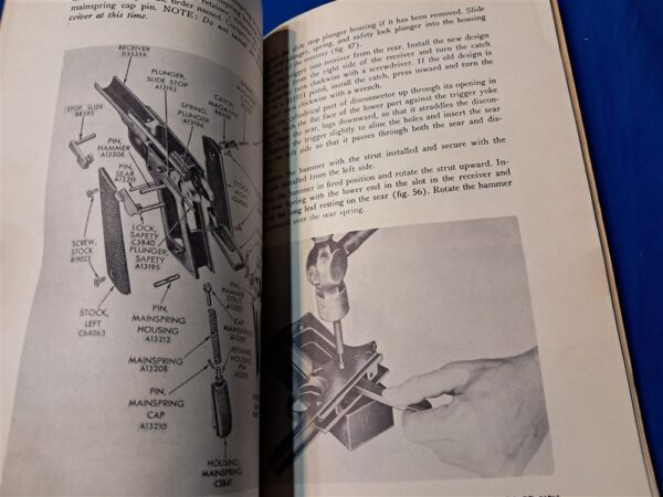 1947-dated-technical-manual-for-the-m-1911-pistol-armory-level-diagrams-for-the-repair-of-weapon-1295