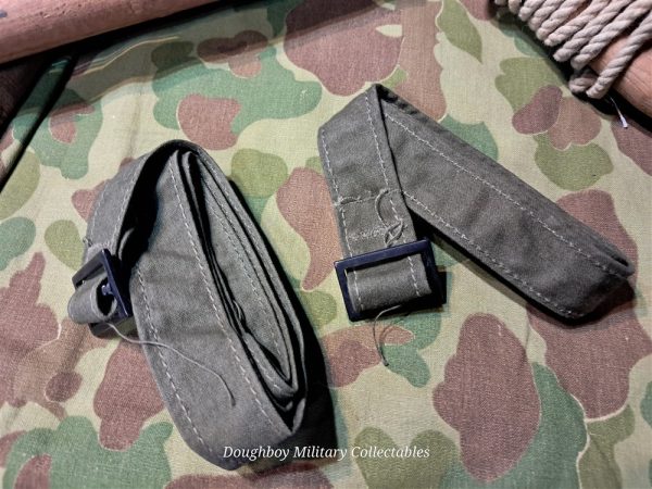 world-war-two-original-near-mint-unissued-marine-corps-camo-shelter-half-complete-with-parts-and-straps-frog