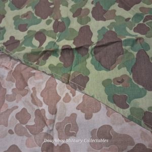 world-war-two-original-near-mint-unissued-marine-corps-camo-shelter-half-complete-with-parts-and-straps-frog