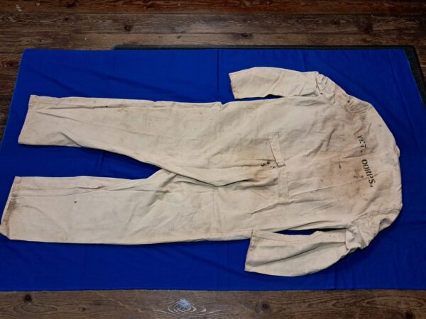 world-war-two-vet-corp-uniform-overall-white-cotton-belonging-to-lieutenant-colonel-pacific-theater-bounton