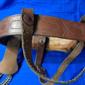 world-war-two-officers-dress-belt-leather-with-cross-strap-and-sword-hanger-shain-meyer-marked-very large-size