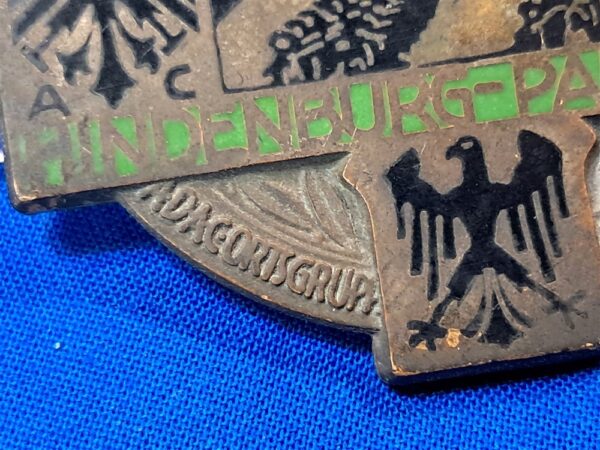 german-world-war-two-vehicle-plaque-for-the-automobile-club-dutch-enamel-on-metal-by-lauer