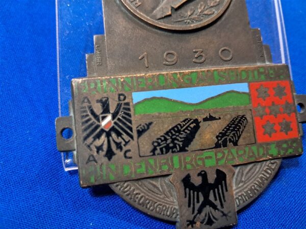 german-world-war-two-vehicle-plaque-for-the-automobile-club-dutch-enamel-on-metal-by-lauer