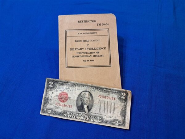 world-war-two-field-manual-intelligence-soviet-aircraft-1941-dated-fm-34