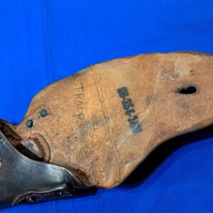 world-war-two-leather-m-1911-holster-1943-dated-with-thong-for-leg-excellent-used-condition