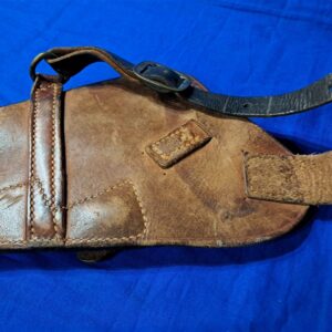 world-war-two-korean-war-modified-m-3-shoulder-holster-tanker-model-dyed-black-for-new-regulations-fits-45-pistol