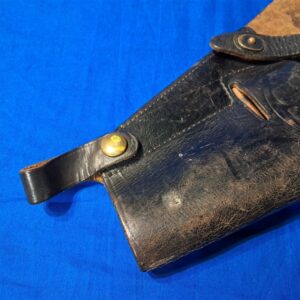 world-war-two-korean-war-modified-m-3-shoulder-holster-tanker-model-dyed-black-for-new-regulations-fits-45-pistol