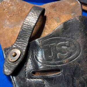 world-war-two-korean-war-modified-m-3-shoulder-holster-tanker-model-dyed-black-for-new-regulations-fits-45-pistol