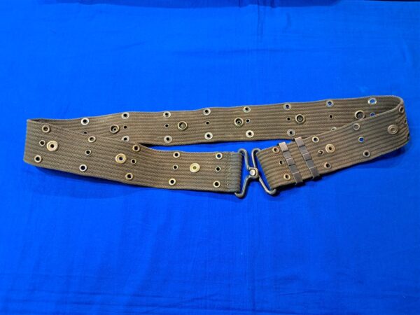 m1961-usmc-belt vietnam-war-marine-corps-m-1961-pattern-magazine-belt-for-the-14-rifle-used-condition