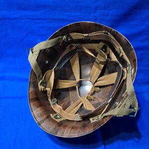 world-war-two-airbone-paratrooper-helmet-liner-westinghouse-manufactured-some-damage-good-used-condition