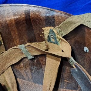 world-war-two-airbone-paratrooper-helmet-liner-westinghouse-m,anufactured-some-damage-good-used-condition